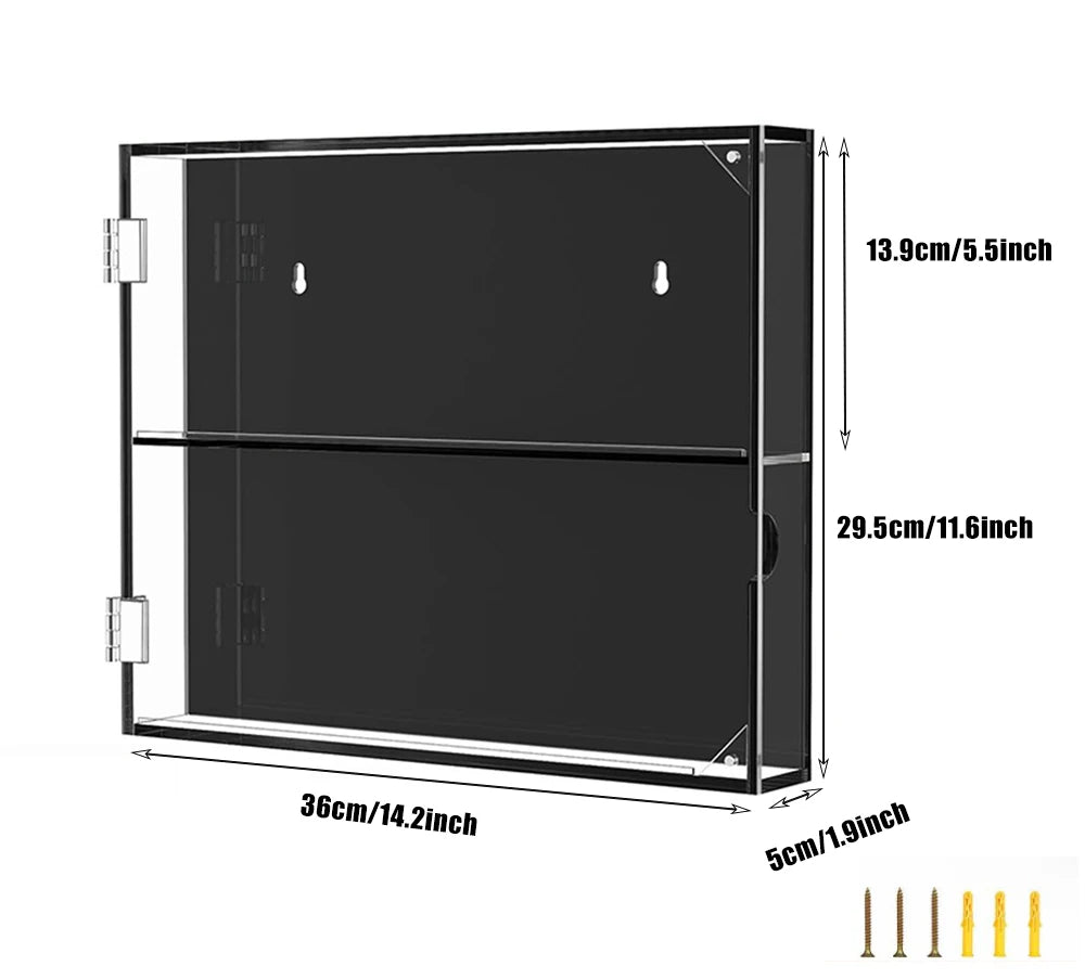 Compact Trading Card Display Case