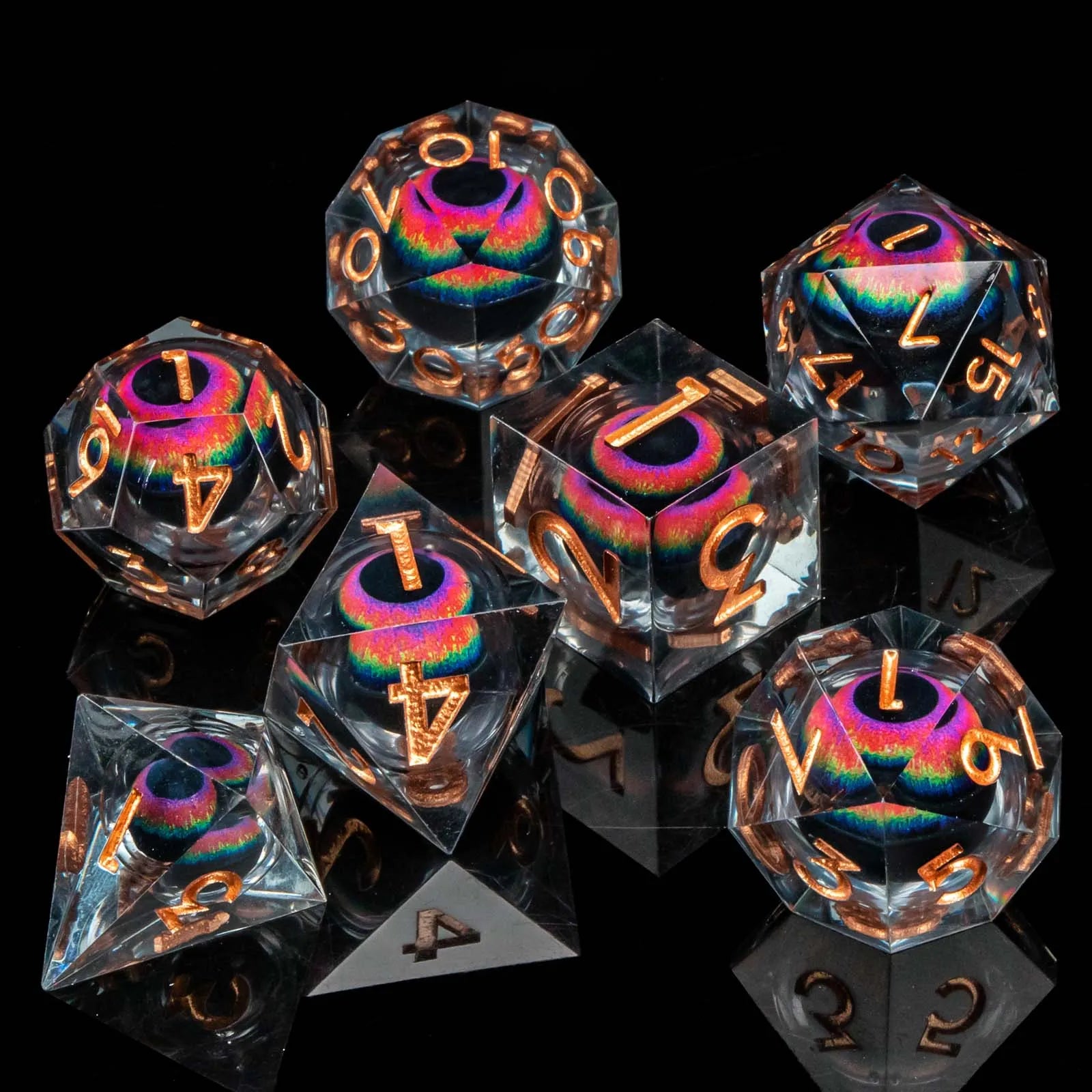 More Resin Dice Sets