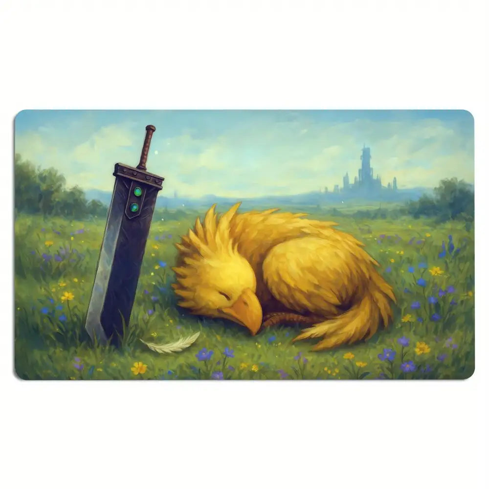 Sleeping Chocobo Playmat