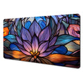 Stained Glass Lotus Playmat
