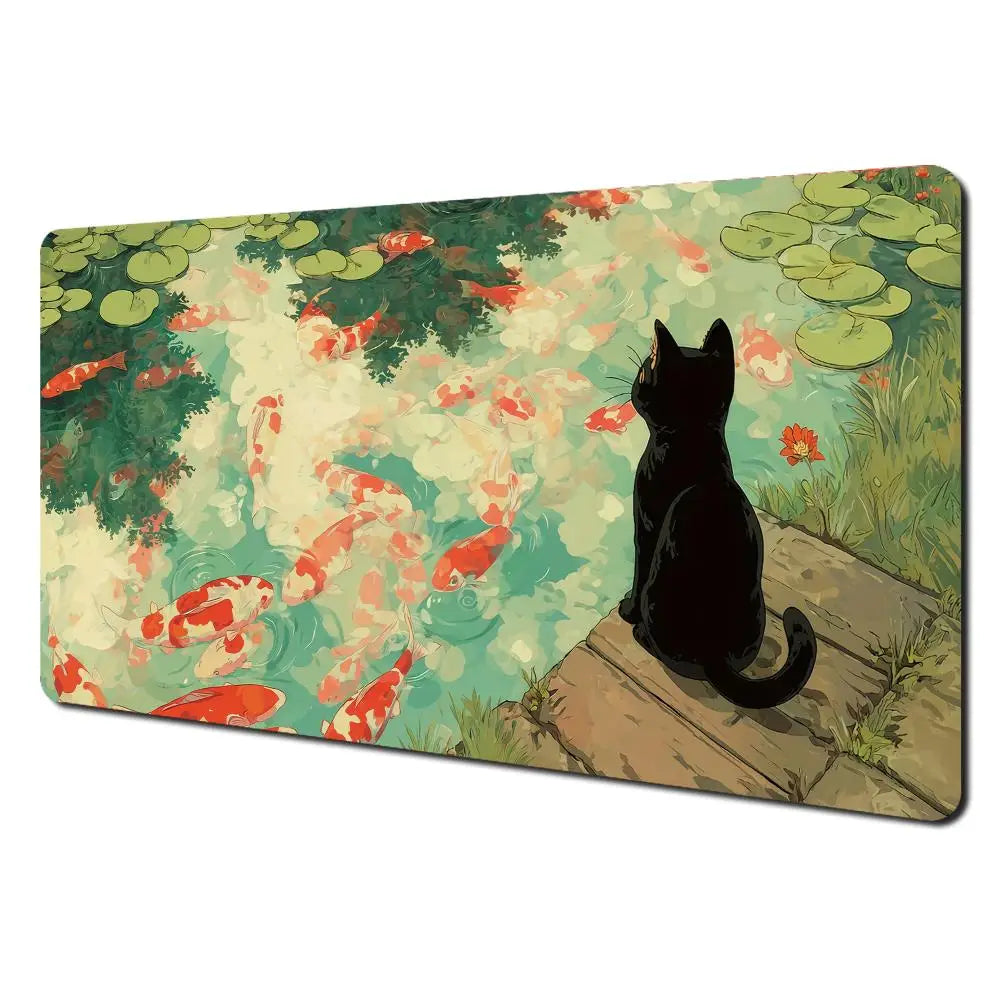 Vintage Koi Pond Playmat