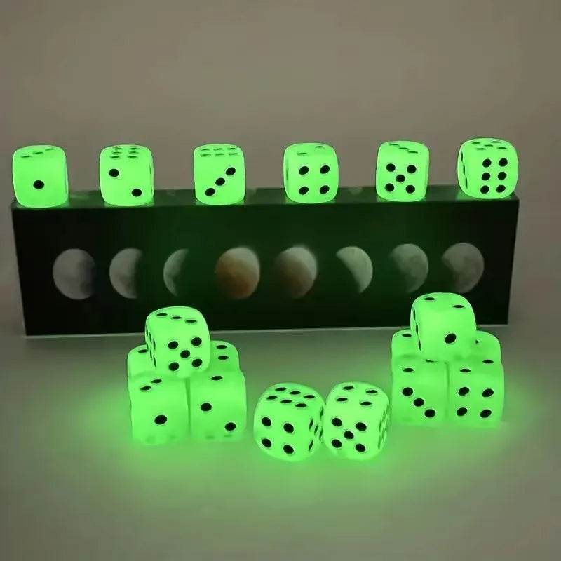 Glow in the Dark D6 Dice