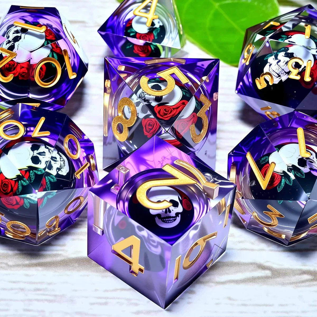 Custom Resin Dice Sets