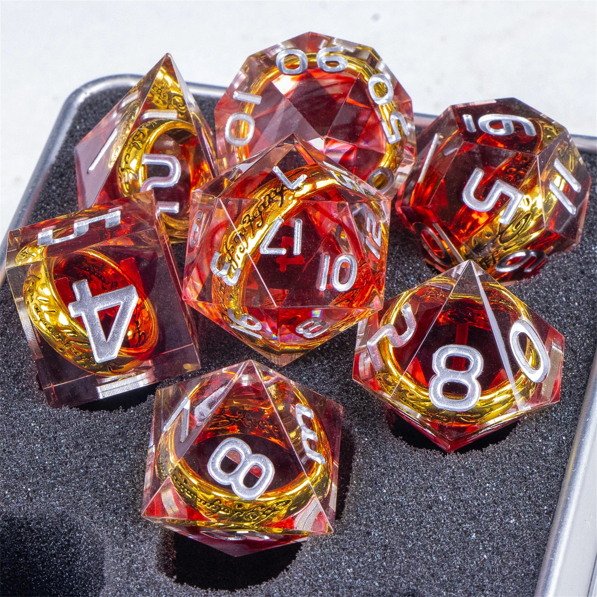 One Ring Resin Dice Sets