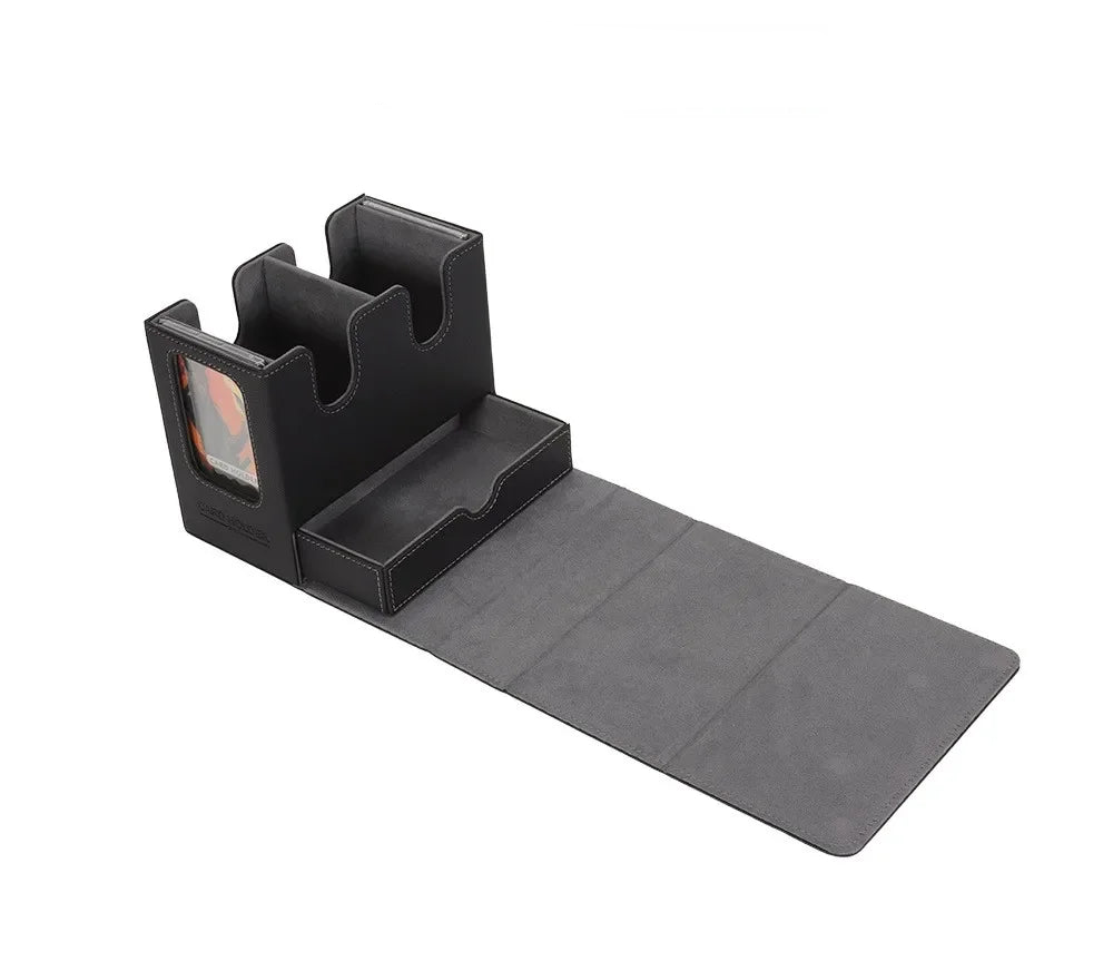 Double flip-top Deck Box w/ Storage and Display