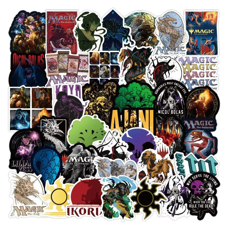 Assorted MTG Themed Stickers