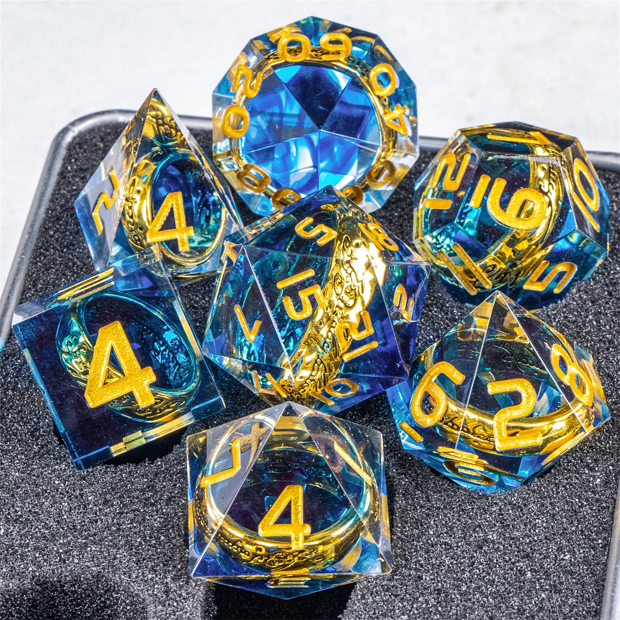 One Ring Resin Dice Sets