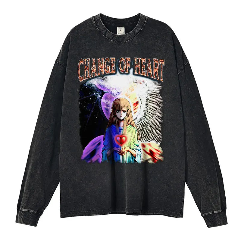 YGO Themed Washed Crewnecks