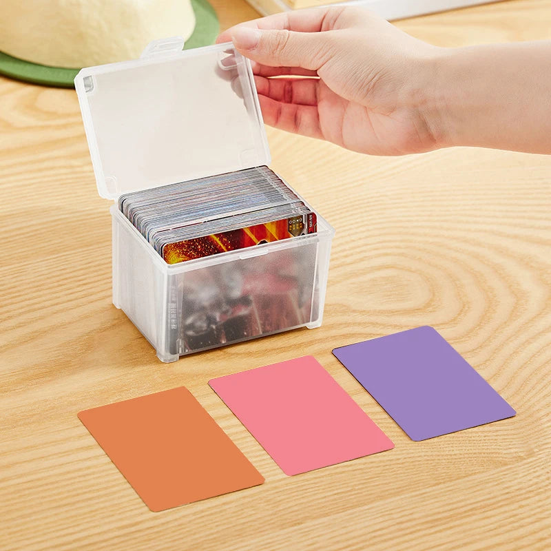 Clear Card Storage Box