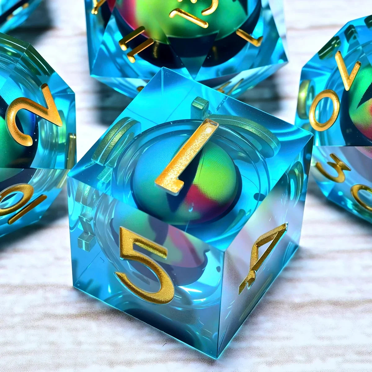 Custom Resin Dice Sets