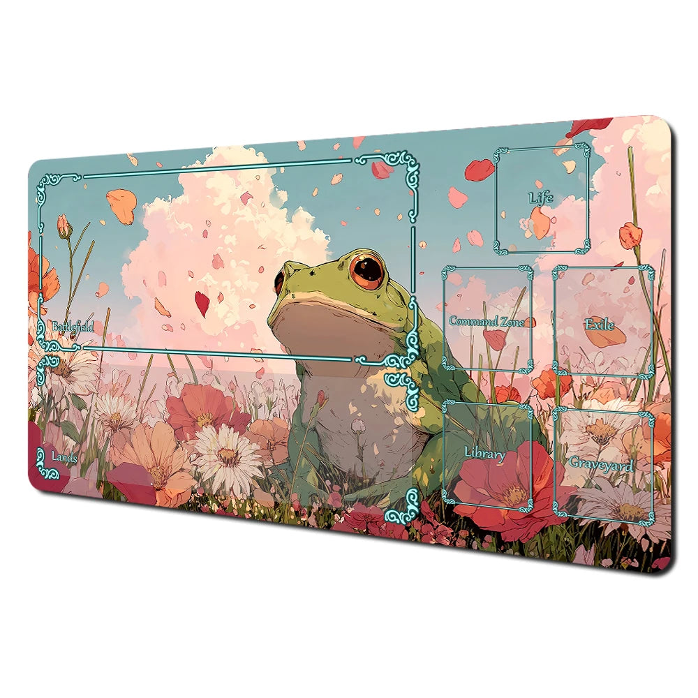 Sakura Frog Playmat