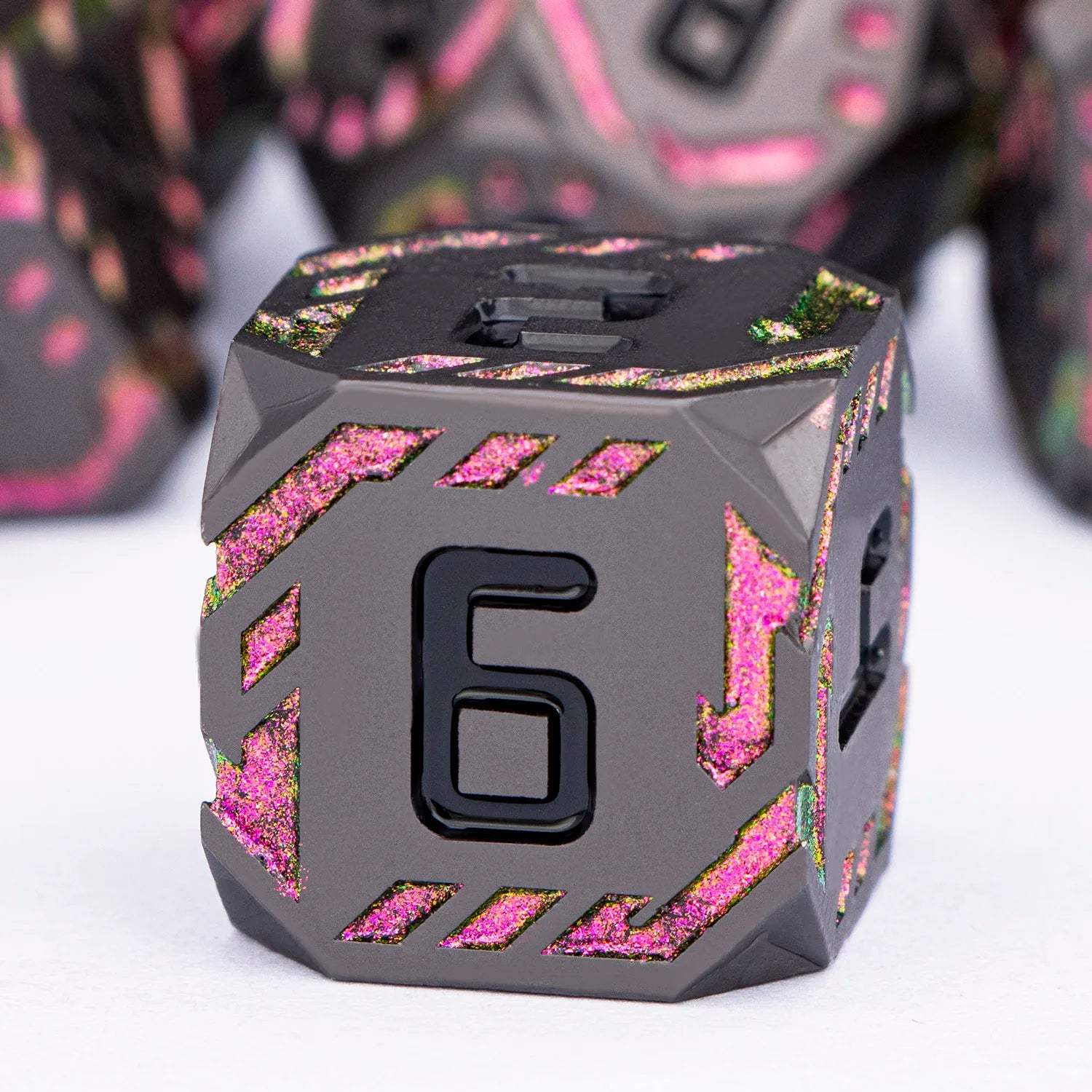 Futurist Metal Core Dice Sets