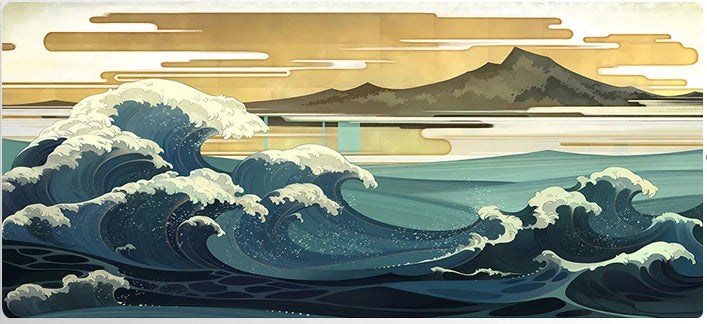 Great Wave Variant Playmats