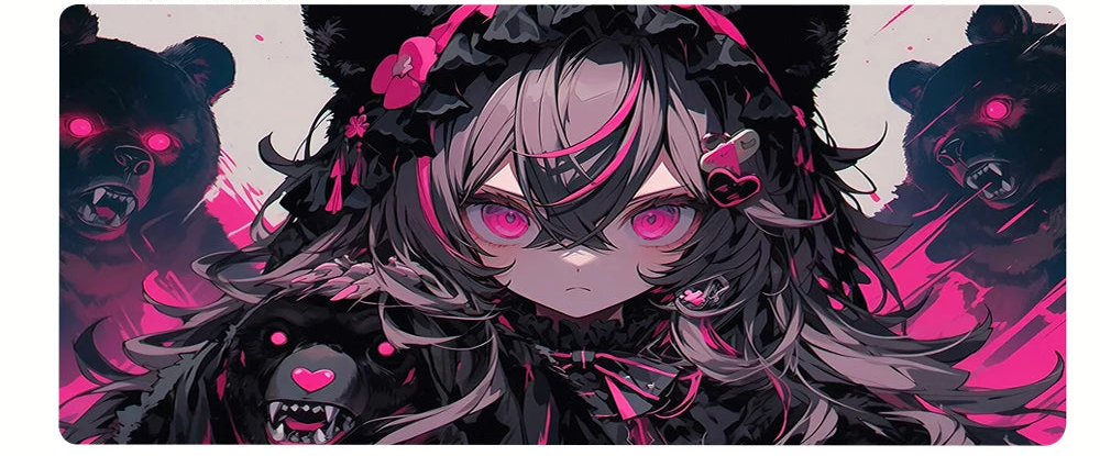 Cute + Cool Anime Girl Playmats