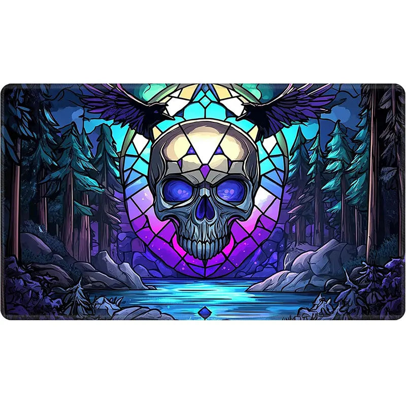 Stained Glass MTG Color Playmats