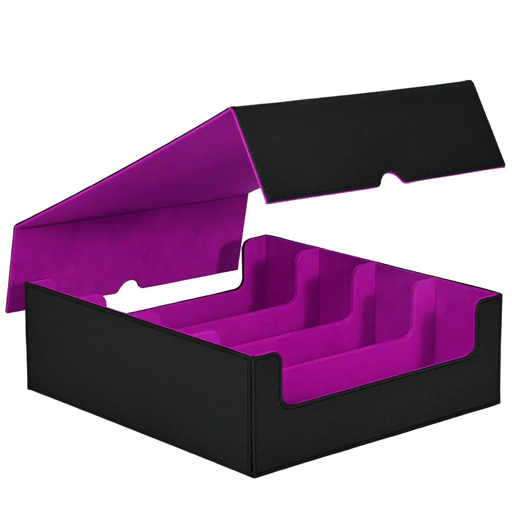4 Row Magnetic Card Storage Box