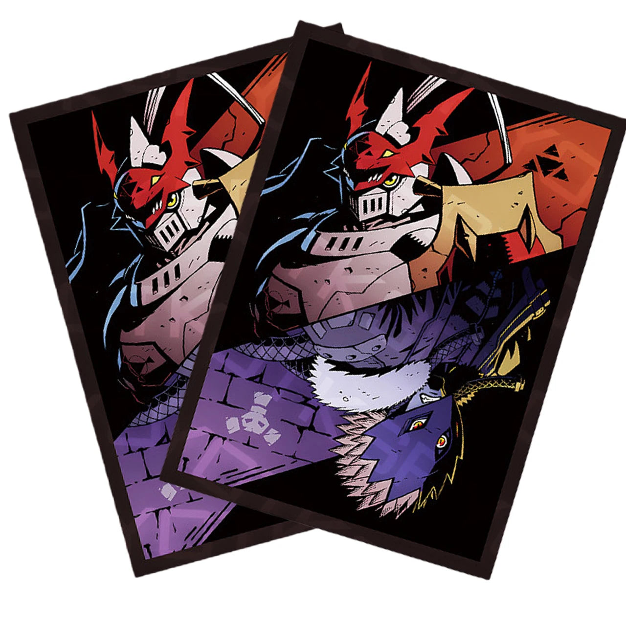 Gallantmon/Beelzemon Themed Sleeves 60pcs