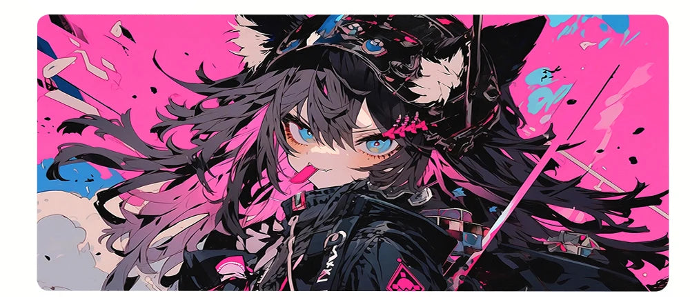 Cute + Cool Anime Girl Playmats