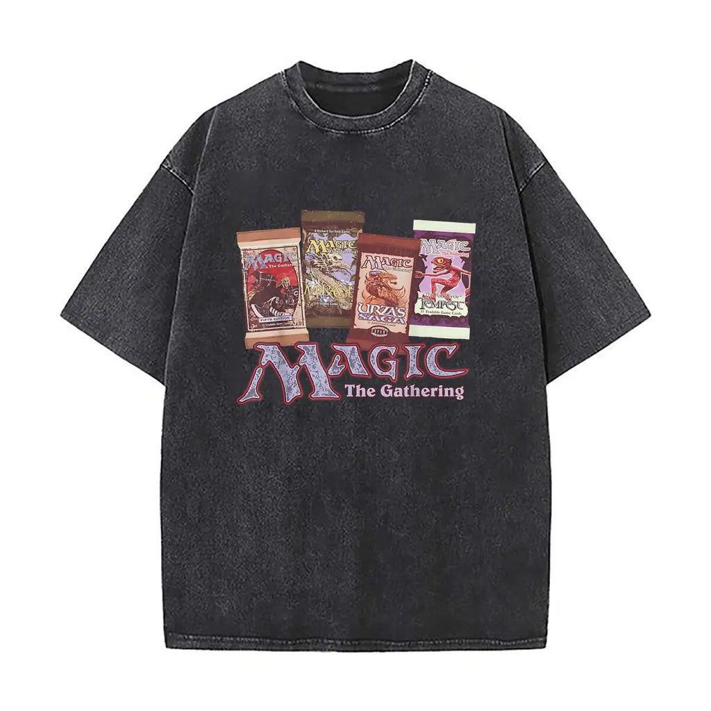 Vintage MTG Packs Washed Tee