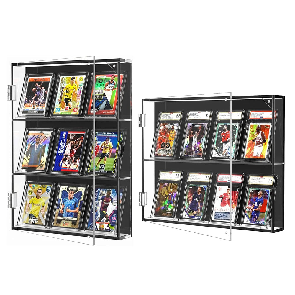 Compact Trading Card Display Case