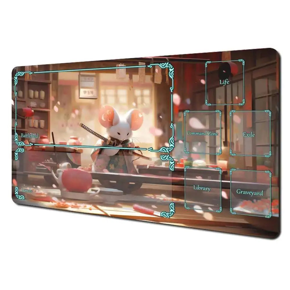 Samurai Mouse Playmat