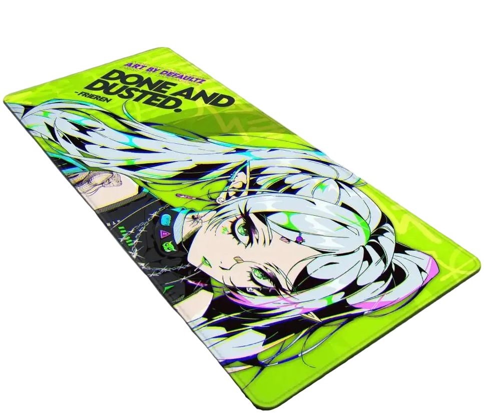 Street-Style Frieren Themed Playmats