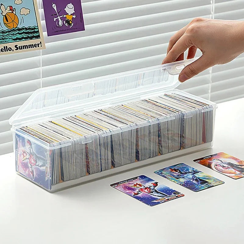 Transparent Card Storage Box
