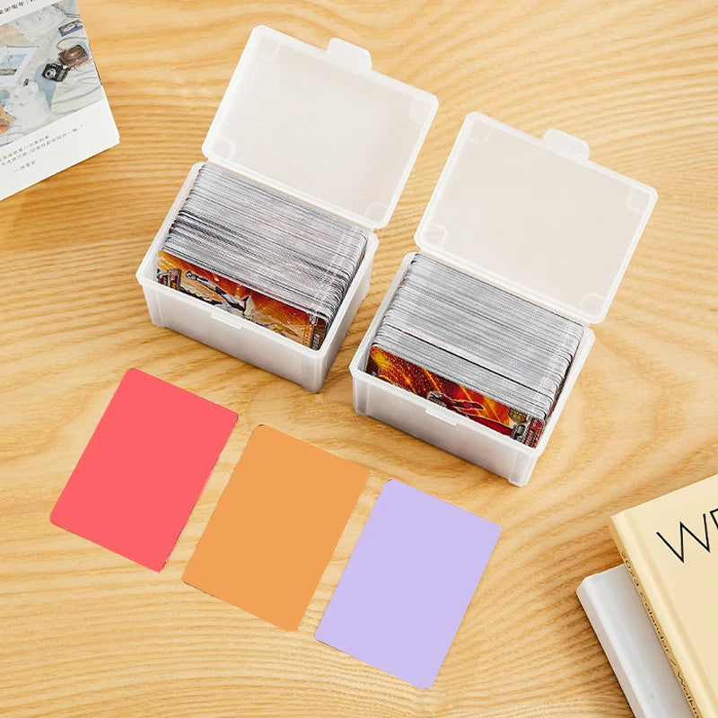 Clear Card Storage Box