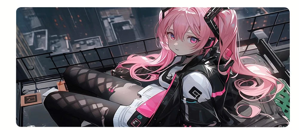 Cute + Cool Anime Girl Playmats
