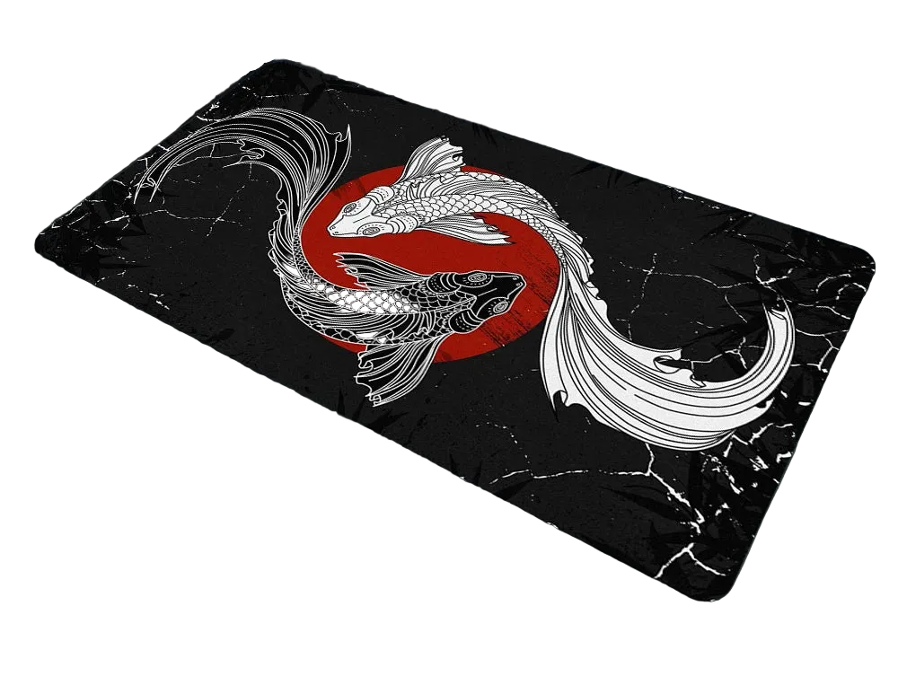 Aesthetic Koi Art Playmats