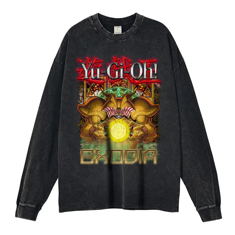 YGO Themed Washed Crewnecks