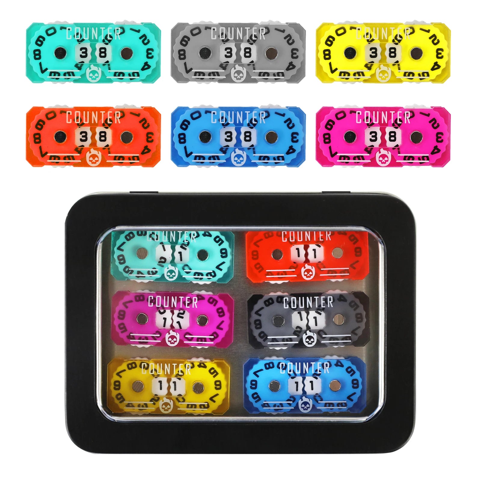 Spindown Life Counters 6pcs