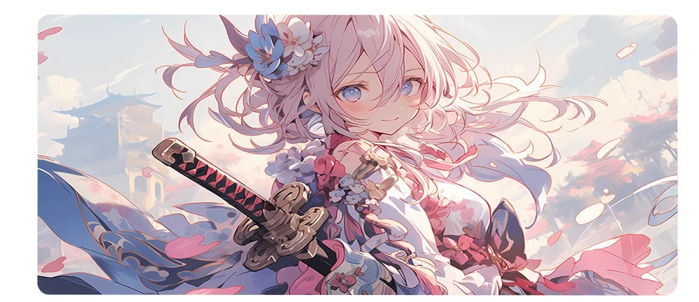 Cute + Cool Anime Girl Playmats