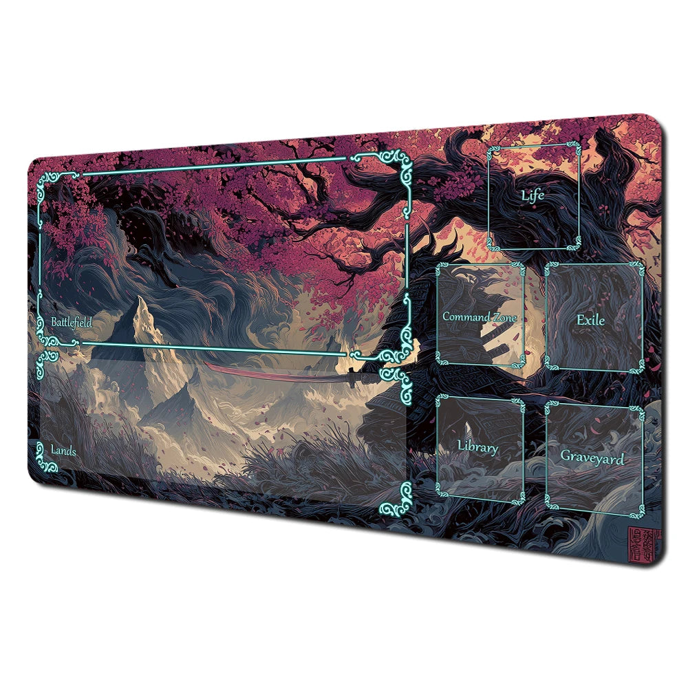 Sakura Samurai Playmat