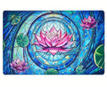 Stained Glass Lotus Playmat