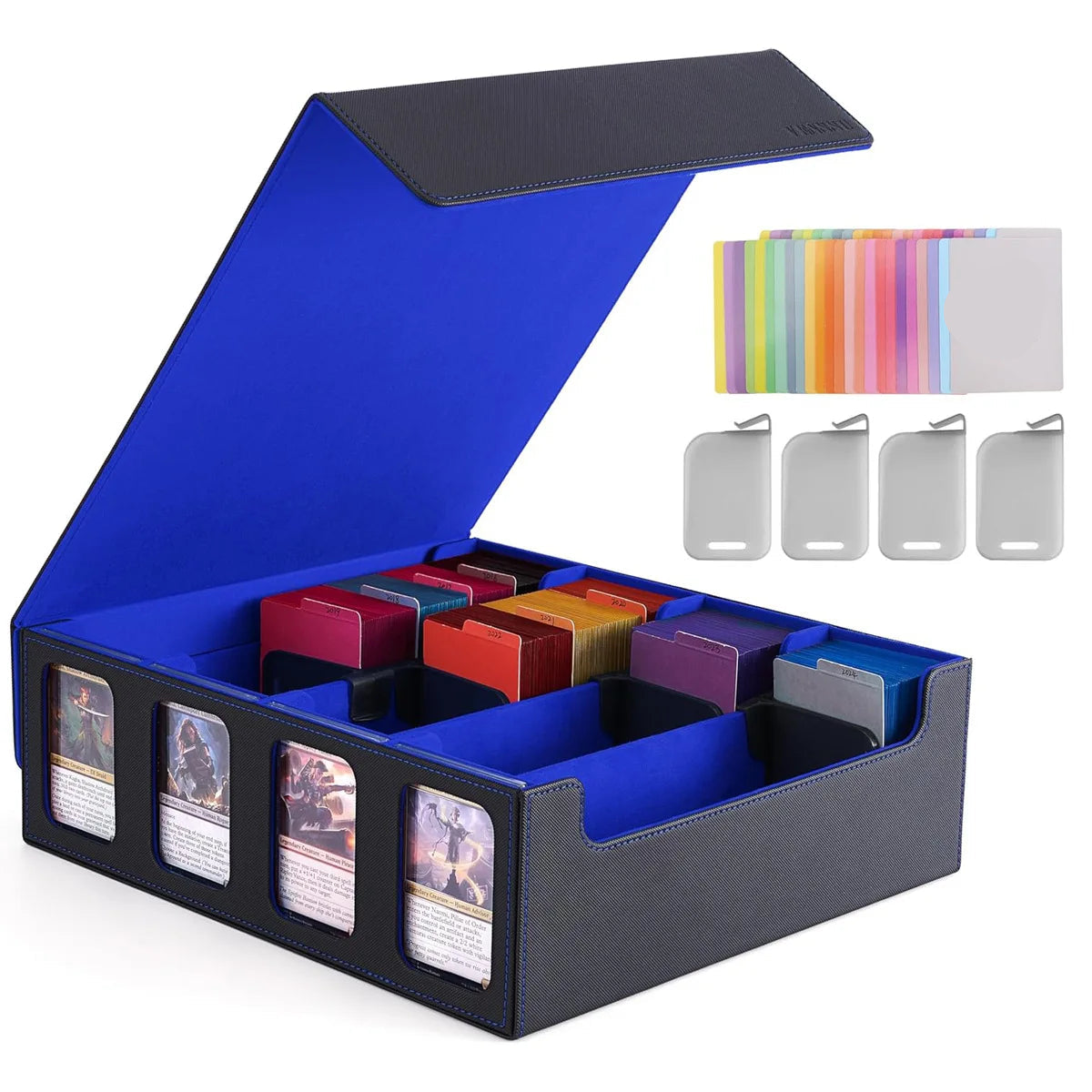 4 Row Storage case w/ Card Display