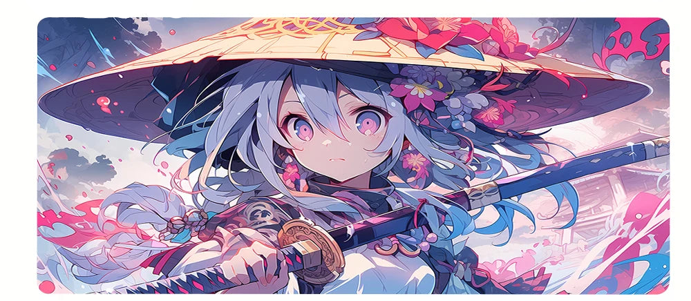 Cute + Cool Anime Girl Playmats