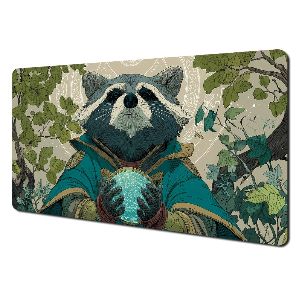 Racoon Mage Playmat