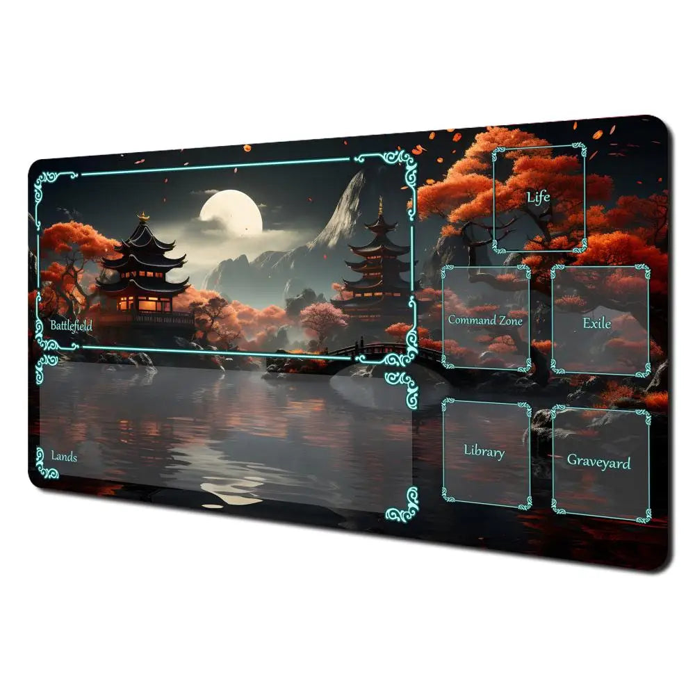 Japanese Moon Themed Playmats