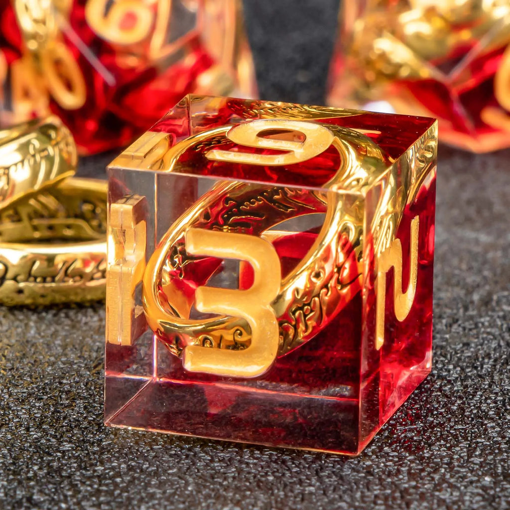 One Ring Resin Dice Sets