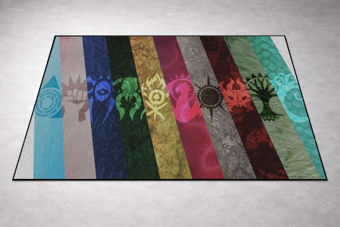 MTG Guilds Rug