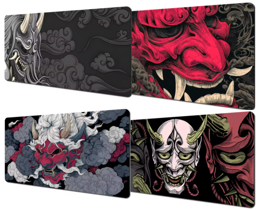 Oni Mask Playmats