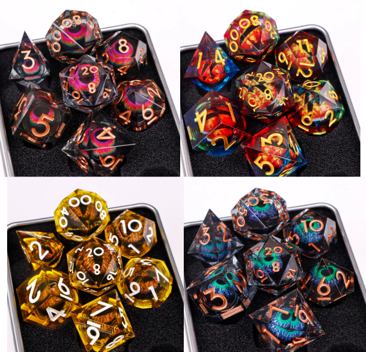Eye of the Beholder Resin Dice Sets
