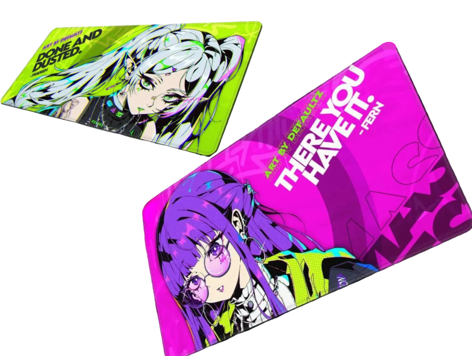 Street-Style Frieren Themed Playmats