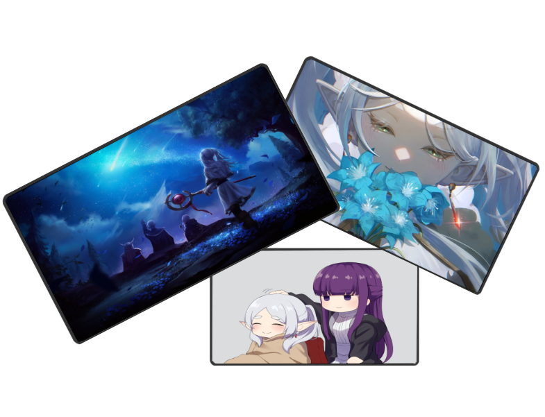 Frieren Themed Playmats