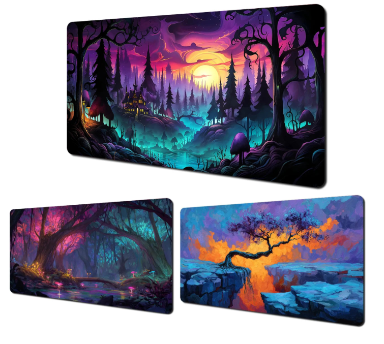 Aesthetic Forest Playmats
