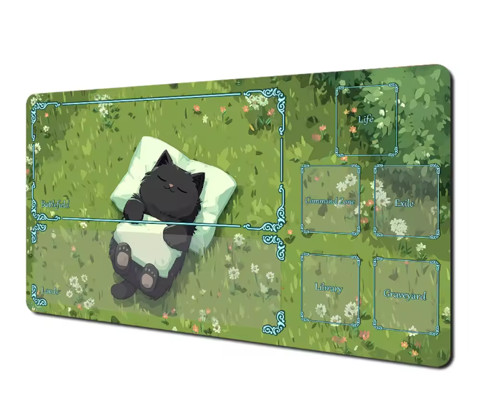 Sleepy Cat Playmat