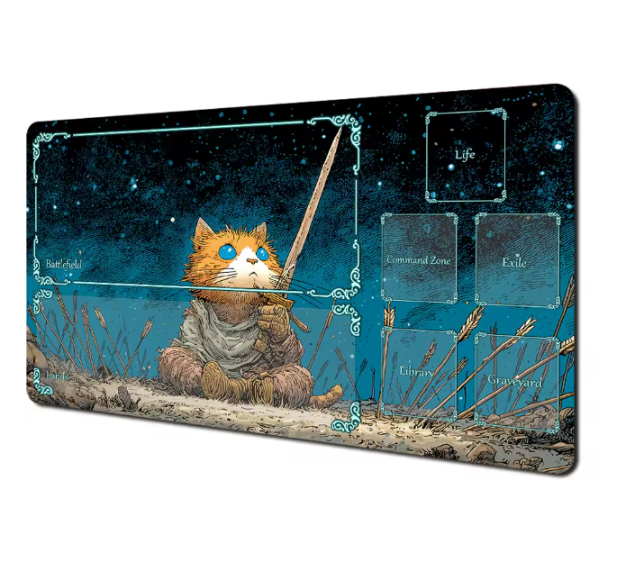 Sol Cat Knight Playmat