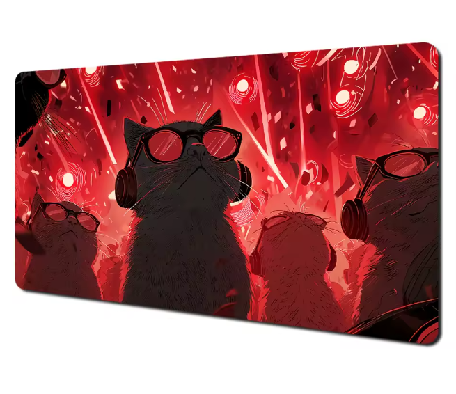 Cat Rave Playmat