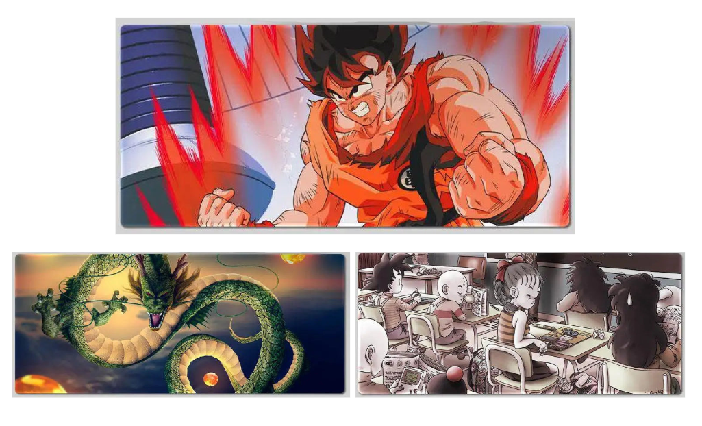 DBZ Themed Playmats